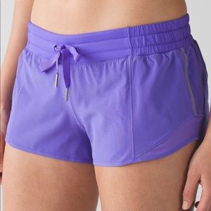 Hotty Hot Shorts Purple 2.5”